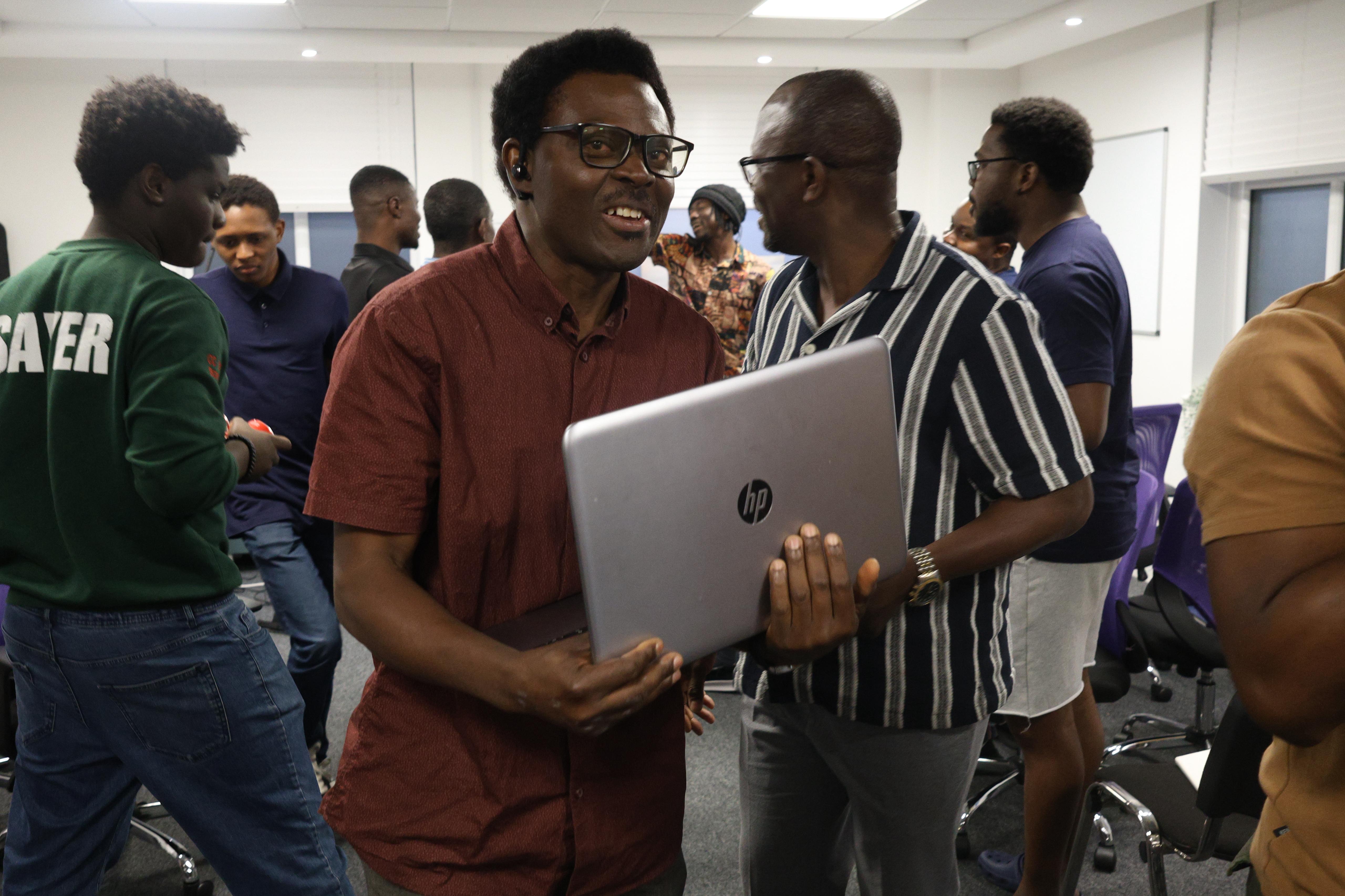 Hands joined in support